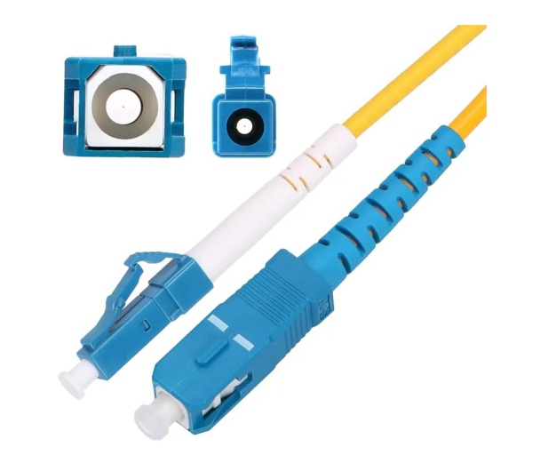 ExtraLink LC/UPC-SC/UPC Patchcord Jednomodowy Simplex G652D 3mm 1m - 1543600 - zdjęcie 2